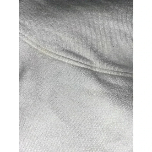 Talentless Less Talent Logo Hoodie White Women’s Size L - Picture 8 of 9